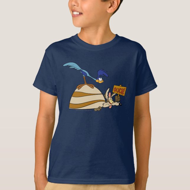 WILE E. COYOTE™ und ROAD RUNNER™ Boulder T-Shirt (Vorderseite)