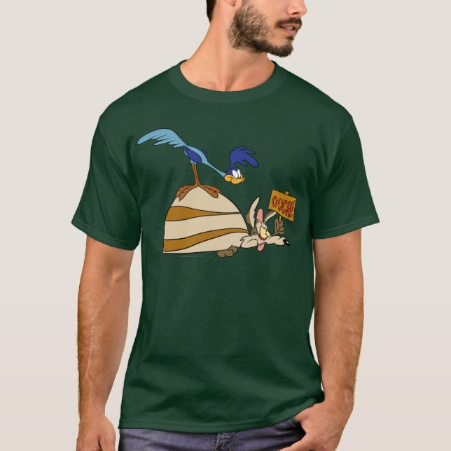 WILE E. COYOTE™ und ROAD RUNNER™ Boulder T-Shirt (Vorderseite)