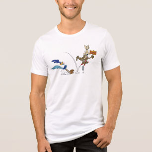 WILE E. COYOTE™ UND ROAD RUNNER™ Pogo Stick Tri-Blend Shirt