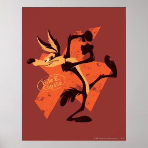 Wile E. Coyote Vorbereitung auf die Ausführung Poster