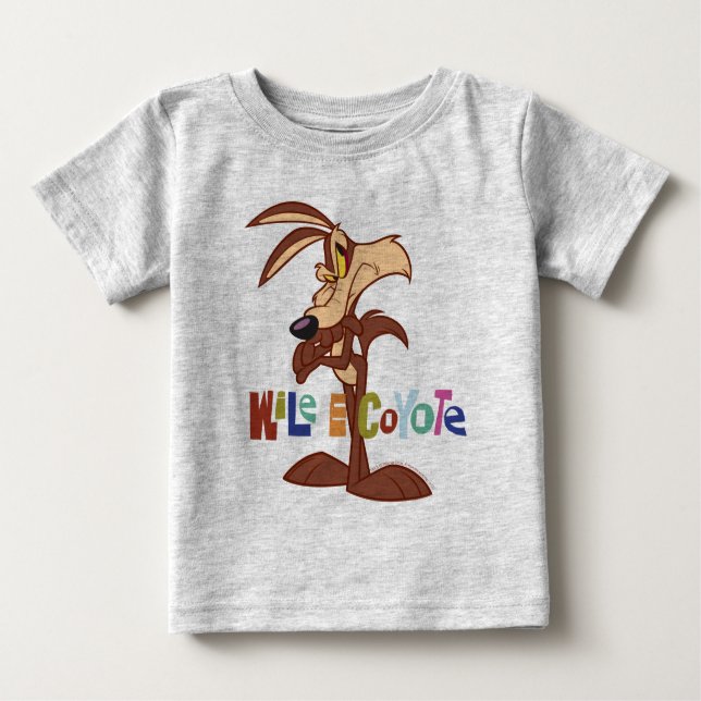 WILE E. COYOTE™-Waffen überquert Baby T-shirt (Vorderseite)