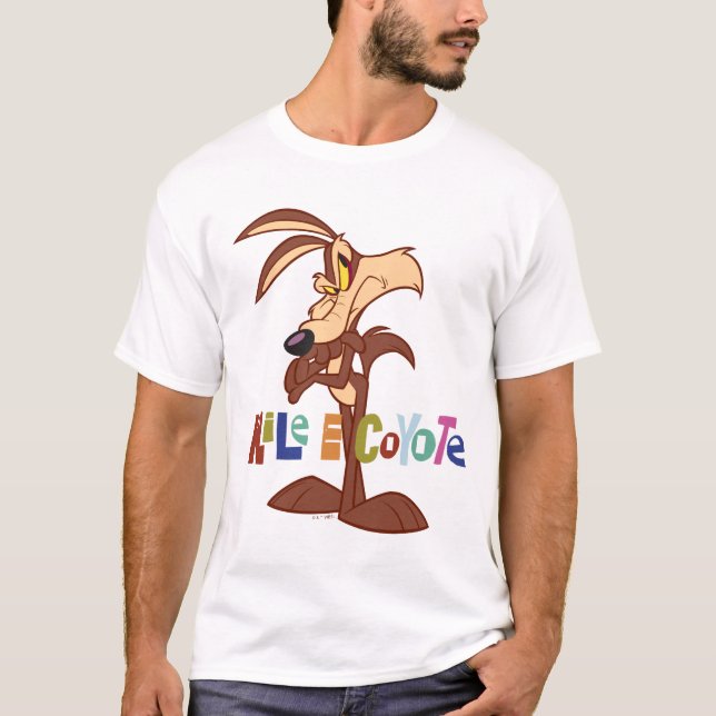 WILE E. COYOTE™-Waffen überquert T-Shirt (Vorderseite)