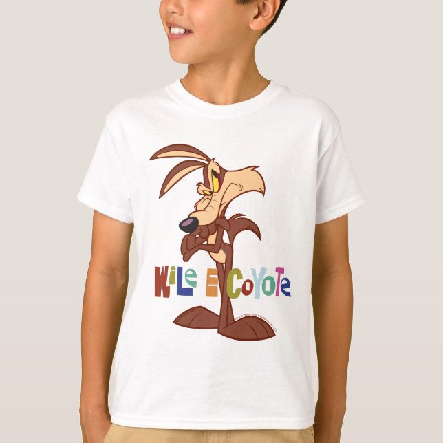WILE E. COYOTE™-Waffen überquert T-Shirt (Vorderseite)