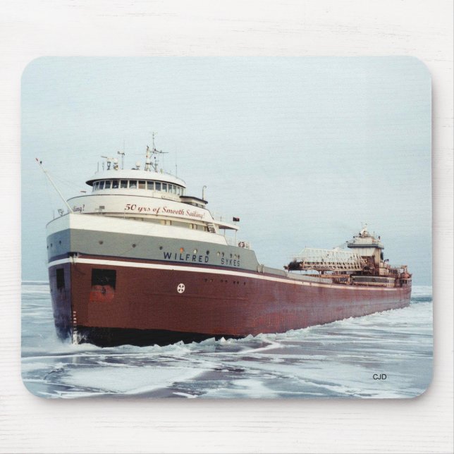 Wilfred Sykes 50 Years mousepad (Vorne)