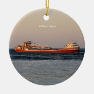 Wilfred Sykes doppelseitige Ornamente