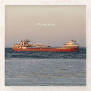 Wilfred Sykes glass Untersetzer