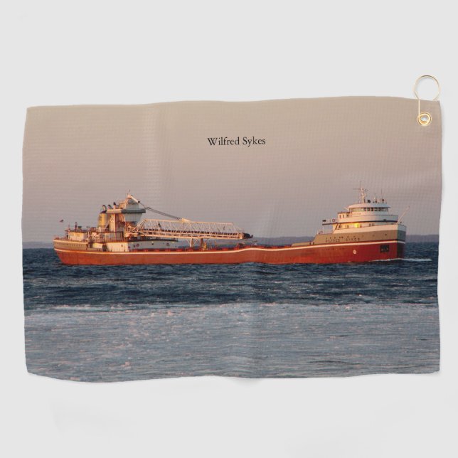 Wilfred Sykes Golfhandtuch (Horizontal)