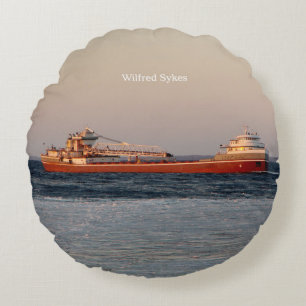 Wilfred Sykes Rundkissen Rundes Kissen