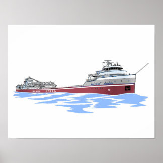 Wilfred Sykes selbstentlader Inland Poster