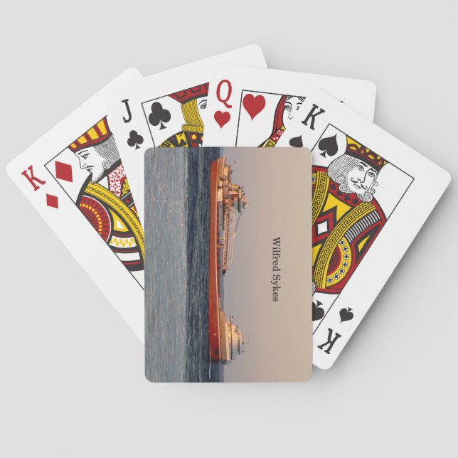 Wilfred Sykes Spielkarten (Rückseite)