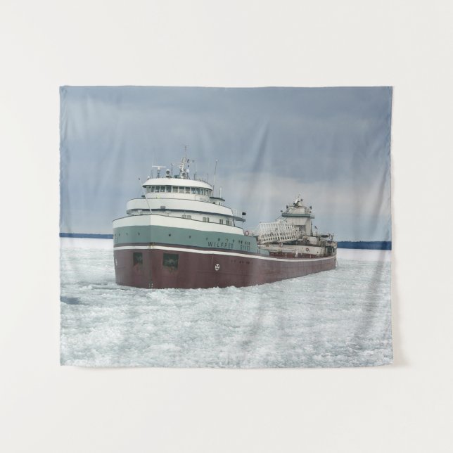 Wilfred Sykes Tapestry Wandteppich (Vorderseite (Horizontal))