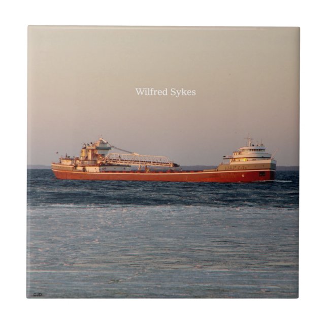 Wilfred Sykes tile Fliese (Vorderseite)