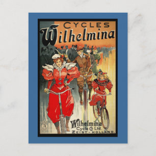 Wilhamena Cycles Postkarte