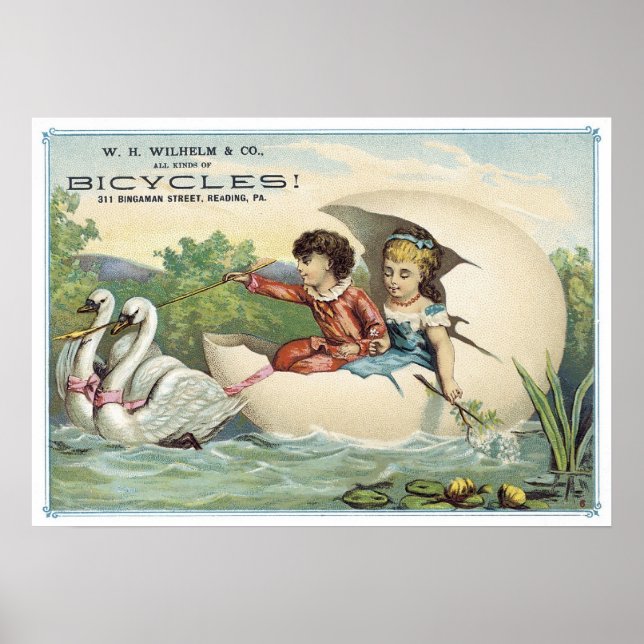 Wilhelm Bicycles Poster (Vorne)