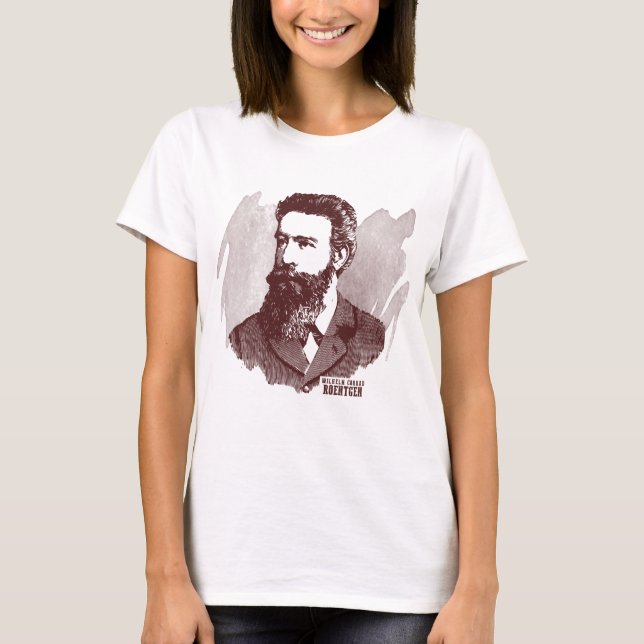 Wilhelm Conrad Roentgen T-Shirt (Vorderseite)