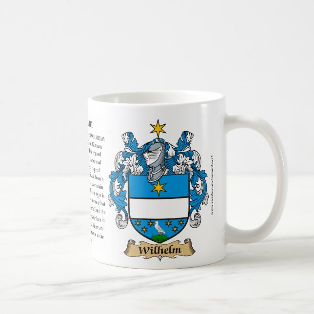 Wilhelm, der Ursprung, die Bedeutung und das Kaffeetasse (Rechts)
