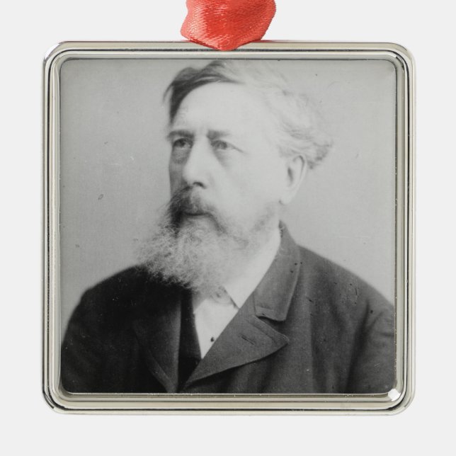 Wilhelm Liebknecht Ornament Aus Metall (Vorne)