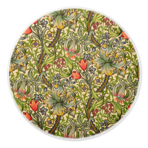 Wilhelm Morris Vintages Blumendesign Keramikknauf