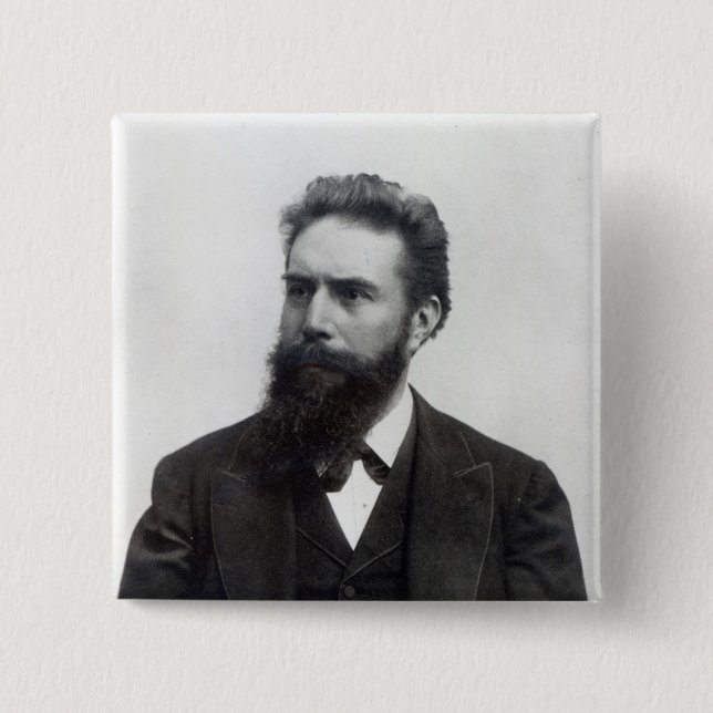 Wilhelm Rontgen Button (Vorderseite)