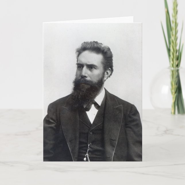 Wilhelm Rontgen Karte (Vorderseite)