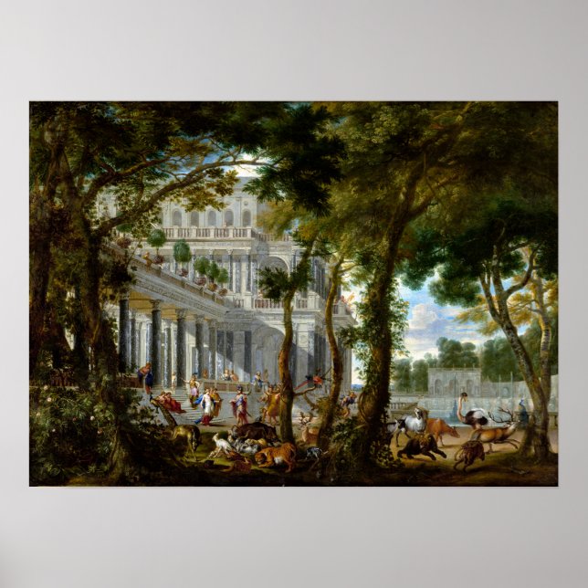 Wilhelm Schubert van Ehrenberg Carl Borromäus Poster (Vorne)