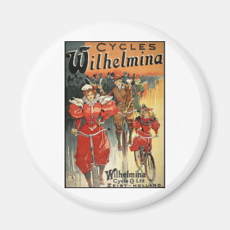 Wilhelmina Cycle & Co. Ltd. Zeist-Holland Magnet
