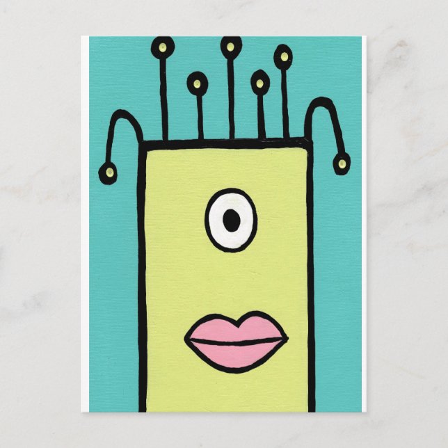 Wilhemina Postcard Postkarte (Vorderseite)