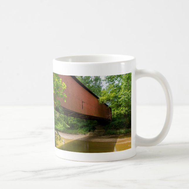 Wilkens Mill Covered Bridge Kaffeetasse (Rechts)