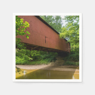 Wilkens Mill Covered Bridge Serviette
