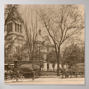 Wilkes-Barre-PA. Druck Poster