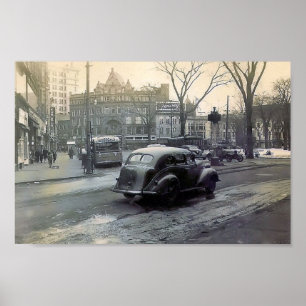 Wilkes-Barre Pa in den 1930er Jahren. Poster