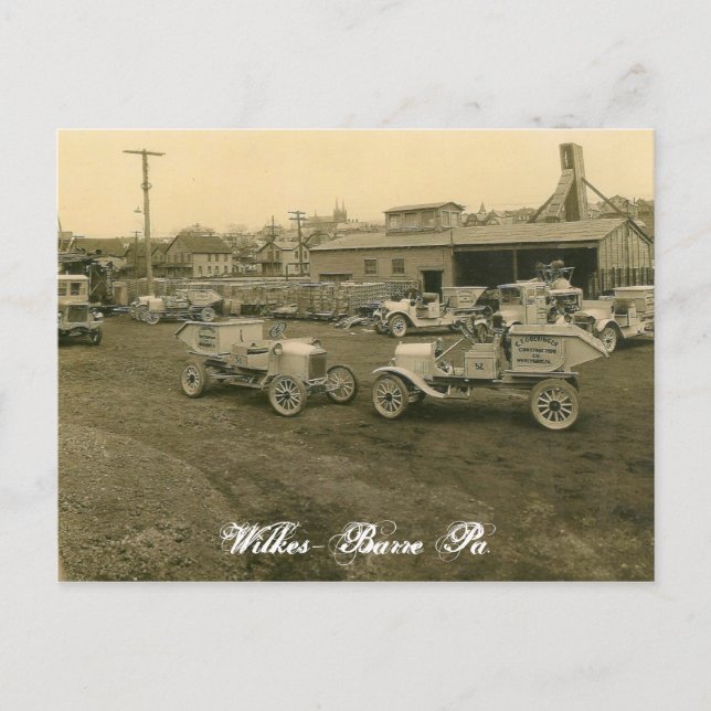 Wilkes-Barre Pa. Postkarte (Vorderseite)