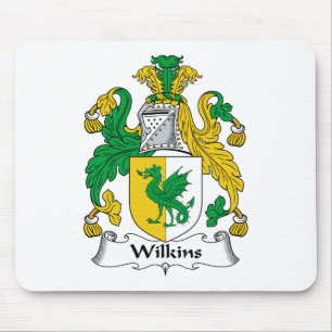 Wilkins Familienwappen Mousepad