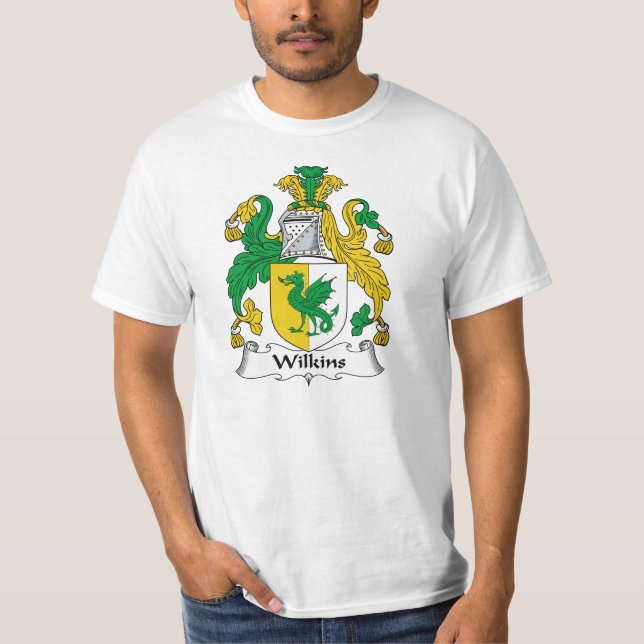 Wilkins Familienwappen T-Shirt (Vorderseite)