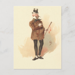 Wilkins Micawber David Copperfield Postcard Postkarte
