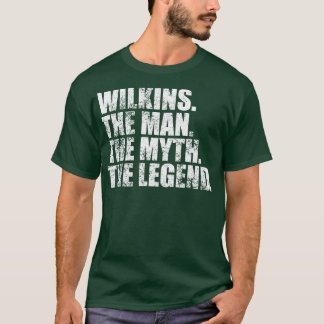 Wilkins Wilkins Familienname Wilkins Nachname Wilk T-Shirt