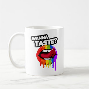 WILL DEN REGENBOGEN KOSTEN KAFFEETASSE