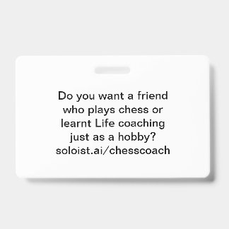 Will du einen Freund? Ausweis