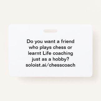 Will du einen Freund? Ausweis