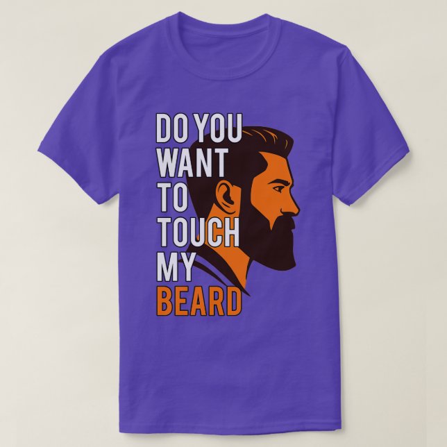 Will du meinen BeardVathers Day zur Touch? T-Shirt (Design vorne)