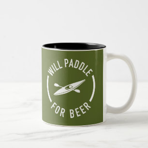 Will Paddel for Beer Zweifarbige Tasse