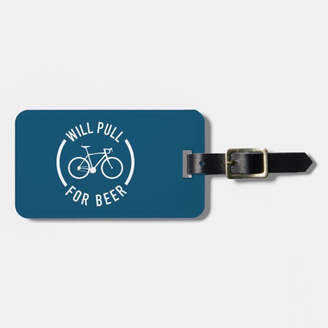 Will Pull für Bier-Rad Gepäckanhänger (Vorderseite horizontal)