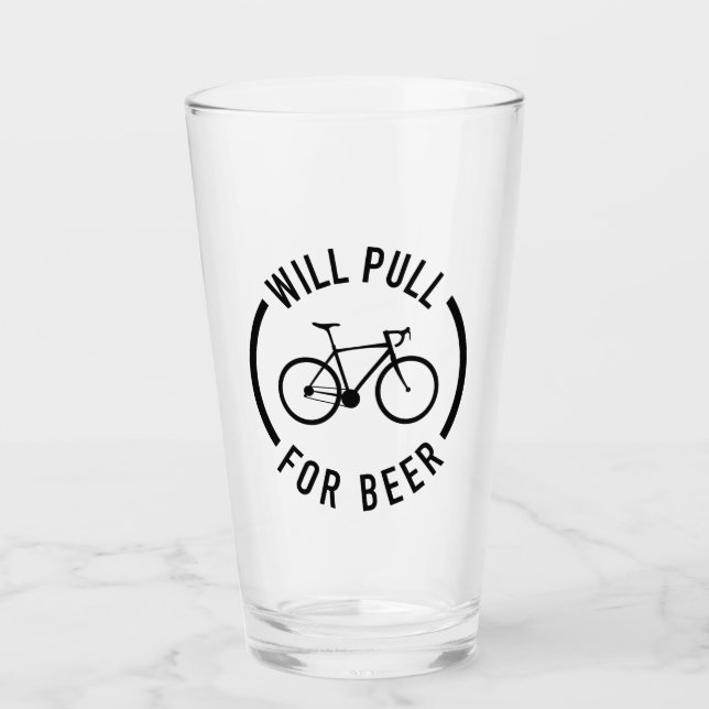 Will Pull für Bier-Rad Glas (Vorderseite)