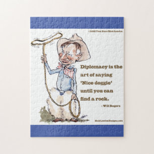 Will Rogers & Zitat Puzzle
