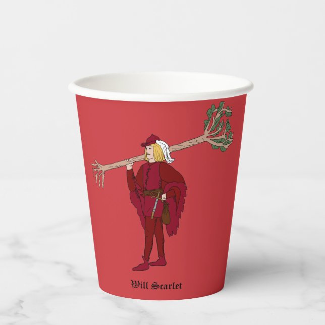 Will Scarlet Paper Cup Pappbecher (Vorderseite)