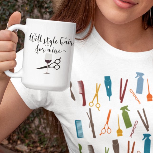 Will Style Fair für Wein Funny Stylist Geschenk Kaffeetasse (Von Creator hochgeladen)