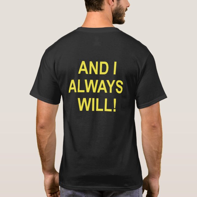 WILL T-Shirt (Rückseite)