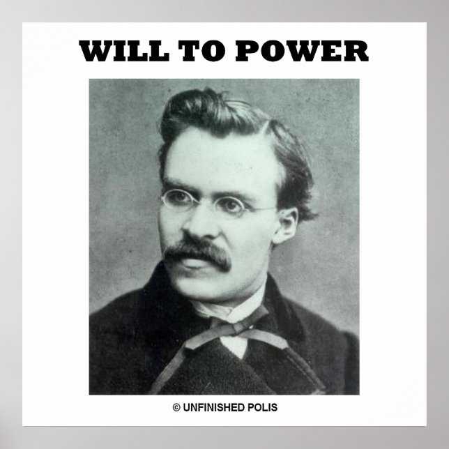 Will to Power (Friedrich Nietzsche) Poster (Vorne)