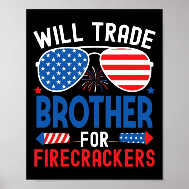Will Trade Brother für Firecracker Funny 4. J Poster (Vorne)