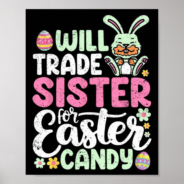 Will Trade Sister für Ostern Candy Funny Boys Todd Poster (Vorne)